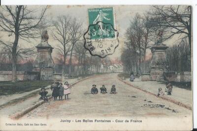CPA 91 JUVISY SUR ORGE - Passage Du Dirigeable PATRIE - Carte Postale Ancienne 1910
