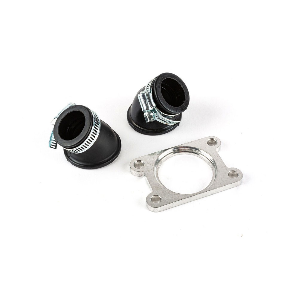 Stoneder, Tubo Collettore Di Aspirazione YX-02, Angolato, 27 Mm - Foto 9