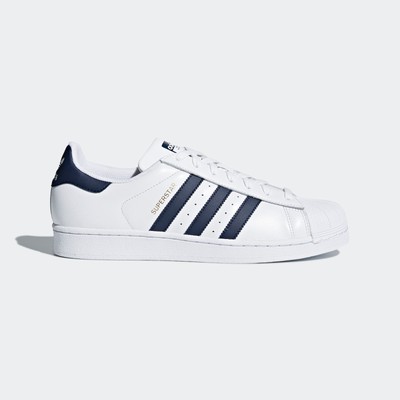 adidas superstar mens blue stripes