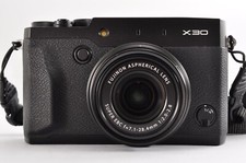 Fujifilm X30 12.0MP Compact Digital Camera BLACK English Language