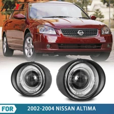 Fog Lights For 2003-2007 Nissan Murano / 2002-2004 Altima Clear Projector Lamps