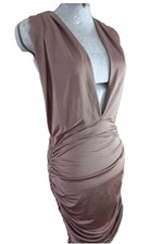 Women’s Parisian Multiway Rose Pink Ruched Party Cocktail Dress Size UK 10, US 6