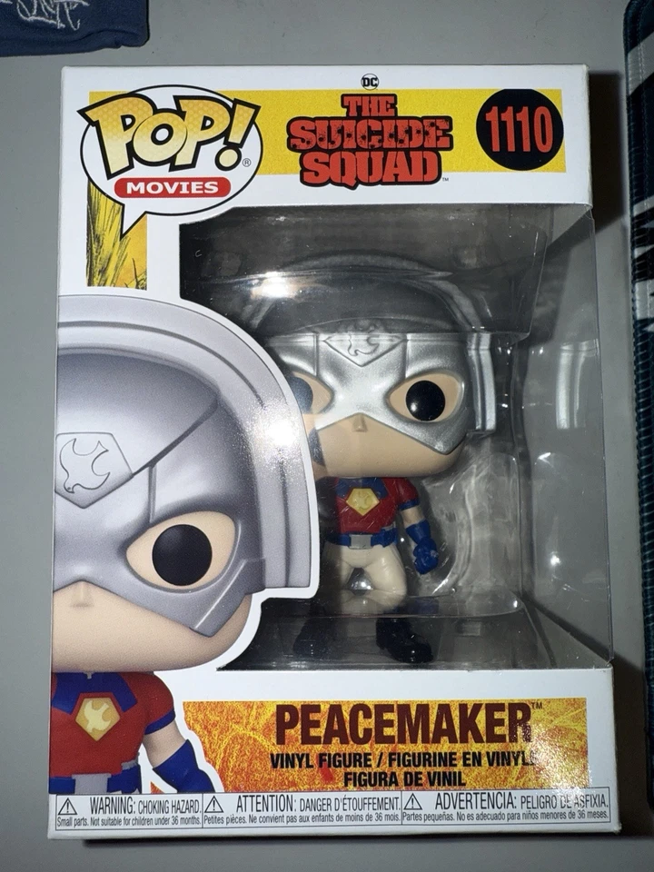 Peacemaker Funko Pop Set Complete, All Peacemaker Pops + 2 Peacemaker Keychains - Image 3 of 4