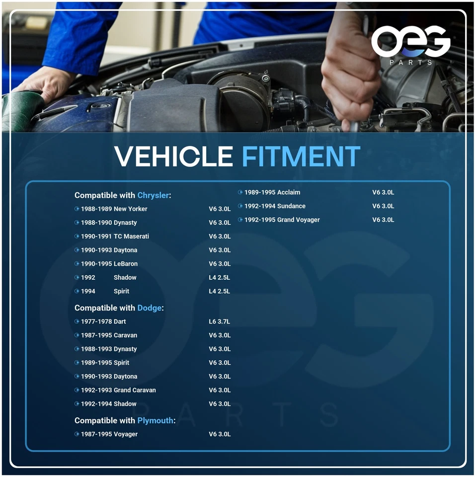 New Starter For Chrysler Daytona Dynasty LeBaron Dodge Caravan 3.0L V6 1987-95 - Image 4 of 4