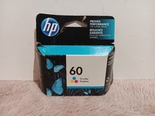 Genuine HP 60 Tri-Color Ink Cartridge New In Box Expired May 2020