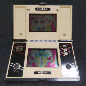Nintendo Game & Watch Pinball Handheld System Console 1983 PB-59 Retro Game Used