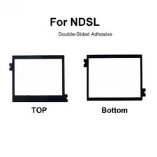 1x Top  Bottom LCD Screen Dustproof double-sided Adhesive Glue For DS Lite NDSL