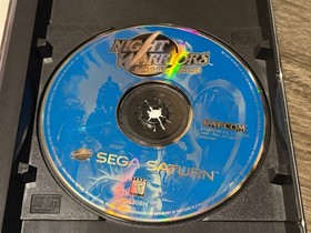 Night Warriors Darkstalkers Revenge Sega Saturn Complete CIB w/Reg Card NM Shape