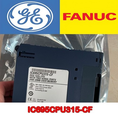 GE Fanuc IC695CPU315-CF RX3i CPU Module 1GHz 20MB Used Tested Working