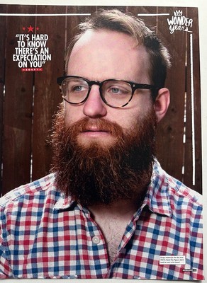 DAN SOUPY CAMPBELL / THE WONDER YEARS 2015 full page UK magazine poster