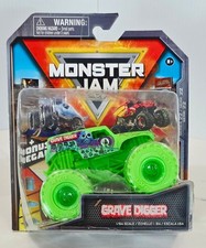 SPIN MASTER MONSTER JAM - GRAVE DIGGER - SERIES 22 OG HYPER FUELED - VHTF RARE