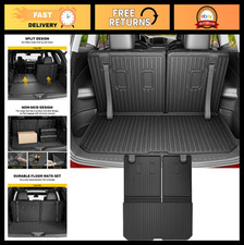 Cargo Backrest Mat For Honda Pilot 2016-2026 - Durable Custom Fit All-weathe Cargo Backrest Mat For Honda Pilot 2016-2026 - Durable Custom Fit All-weathe