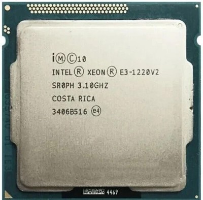 Intel Xeon E3-1220 V2 3.1GHz LGA 1155 Server CPU SR0PH