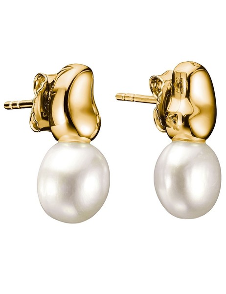 Thomas Sabo H2320-430-14 Ohrstecker Mit Perlen Natural Beauty Vergoldet Damen-image