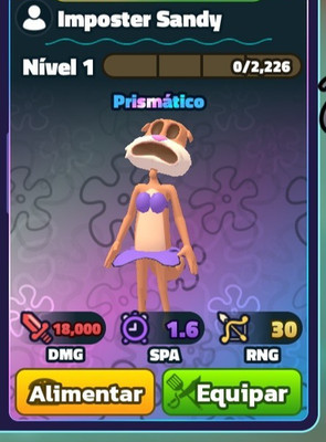 SPONGEBOB TOWER DEFENSE IMPOSTER SANDY