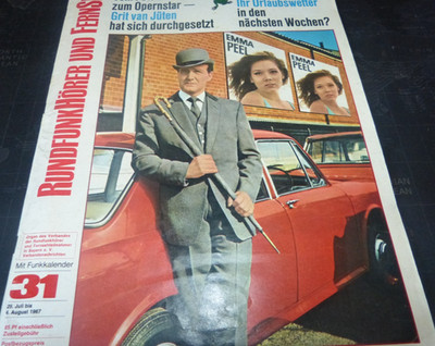Gong 31/1967 John Steed und Emma Peel-Schirme, Charme und Melone/Försterchristel