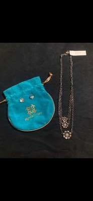 NECKLACE SET IN A RUSTIC CUFF BAG (NEW) FREE SHIPPING