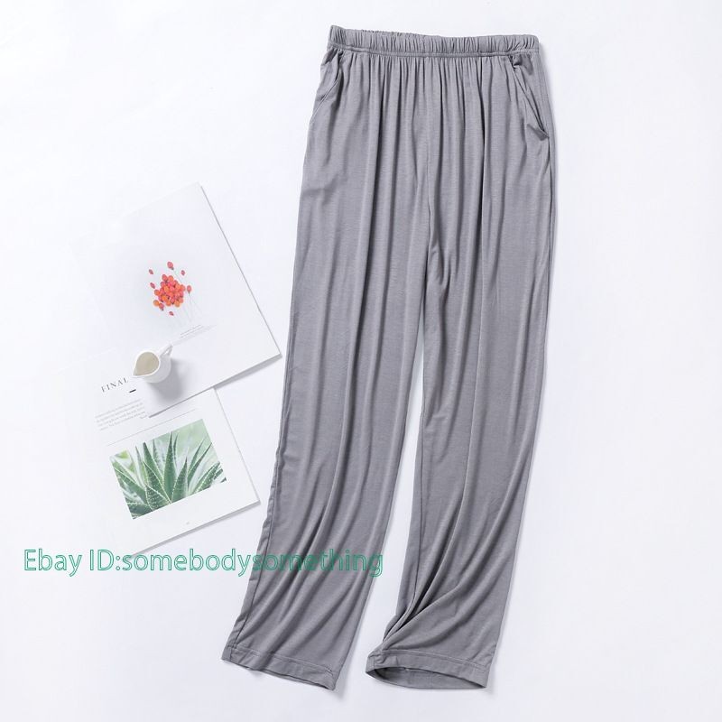 Casual Trousers Pajama - Modal Thin Section Spring and Summer Pants Men Pajamas image 2