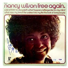 Nancy Wilson Signed Autographed Record Album LP ACOA