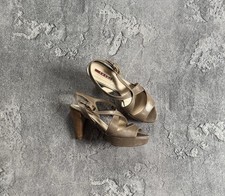 Prada 38size Sandals 👡 High Heels Shoes Luxury Old Money 00s