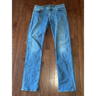 Stefano Ricci Mens Luxury Blue Denim Jeans Made in Italy Size 34x34 Medium Wash