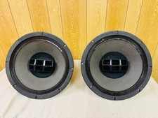 ALTEC LANSING 604 8G WOOFER UNIT PAIR FOR PARTS OR NOT WORKING