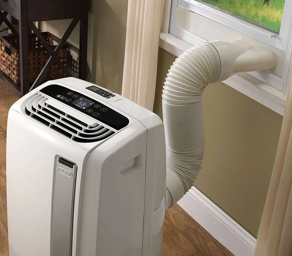Delonghi Penguino Portable Air Conditioner 14,000 BTU Cool Dehumidify or Heat - Image 2 of 4
