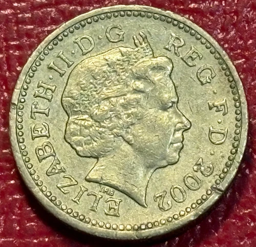 HIGH GRADE 2002 UK GREAT BRITAIN ONE POUND COIN-NOV885