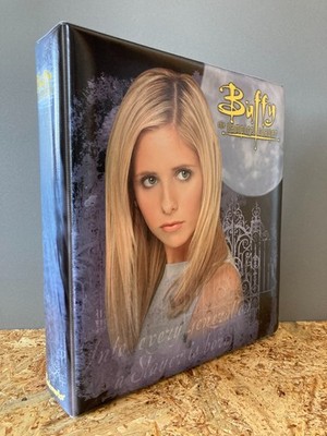 Buffy   Trading Card Binder (Folder) + Sell Sheet (Dealers Sheet)   Season 4