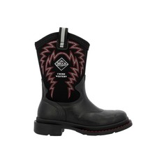 Muck Boot Chore Western Round Toe Pull On Toddler Boys Black Casual Boots MCHWY