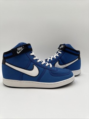 Nike Vandal Canvas Sport Royal White Black 2007 Size 10 Brand New 315066-411