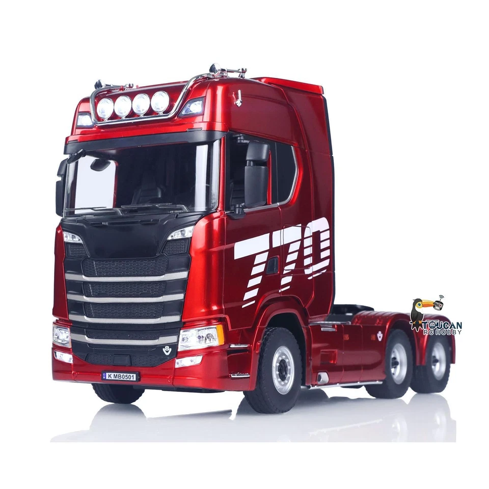 770S Plastic 1/18 RC Tractor Truck Toys RTR 7.4V Battery Radio 19CH Light Sound - Image 4 of 4