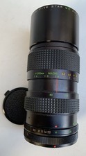 Tou Five Star MC Auto Zoom 80-200mm f/4.5 Macro Lens Japan 55mm