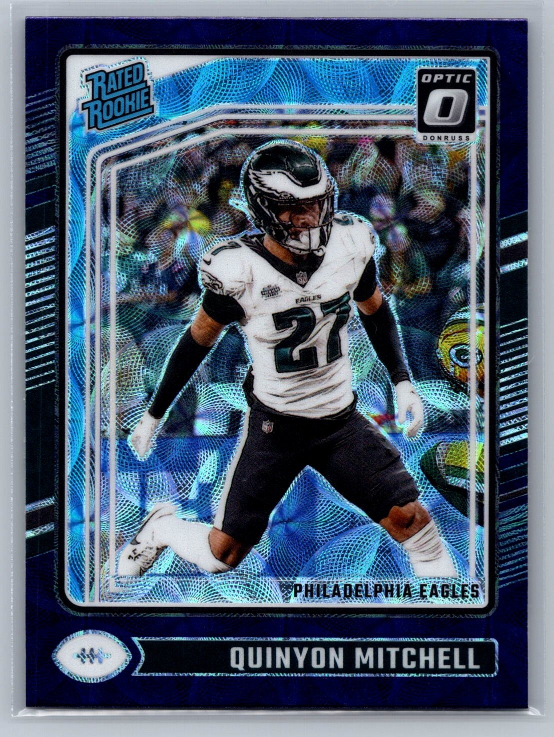 Quinyon Mitchell 2024 Optic Rated Rookie Purple Scope #282