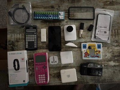 lot of random electronics