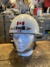 Vintage Cinelli Aerolite TT Helmet Cap Cinelli Cycling Helmet 1980s Time Trial