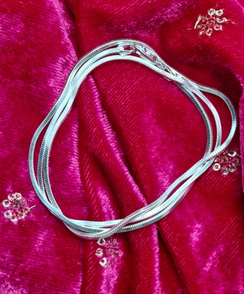 925 Sterling Silver Chain 91Hallmarked Elegant Daily Wear Classic Unisex Jewelry - Image 2 of 4