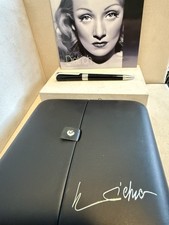 Montblanc”Marlene Dietrich”, Ballpoint, Platinum Pl, Sapphire, Germany 🇩🇪