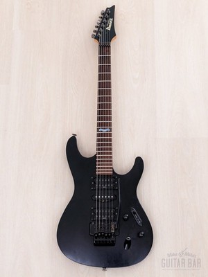 2001 Ibanez Prestige S Series S470 HSH Satin Black w/ Floyd Rose