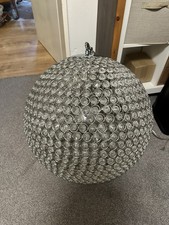 Kristall Deckenleuchte Kugel handgemacht 60cm Durchmesser