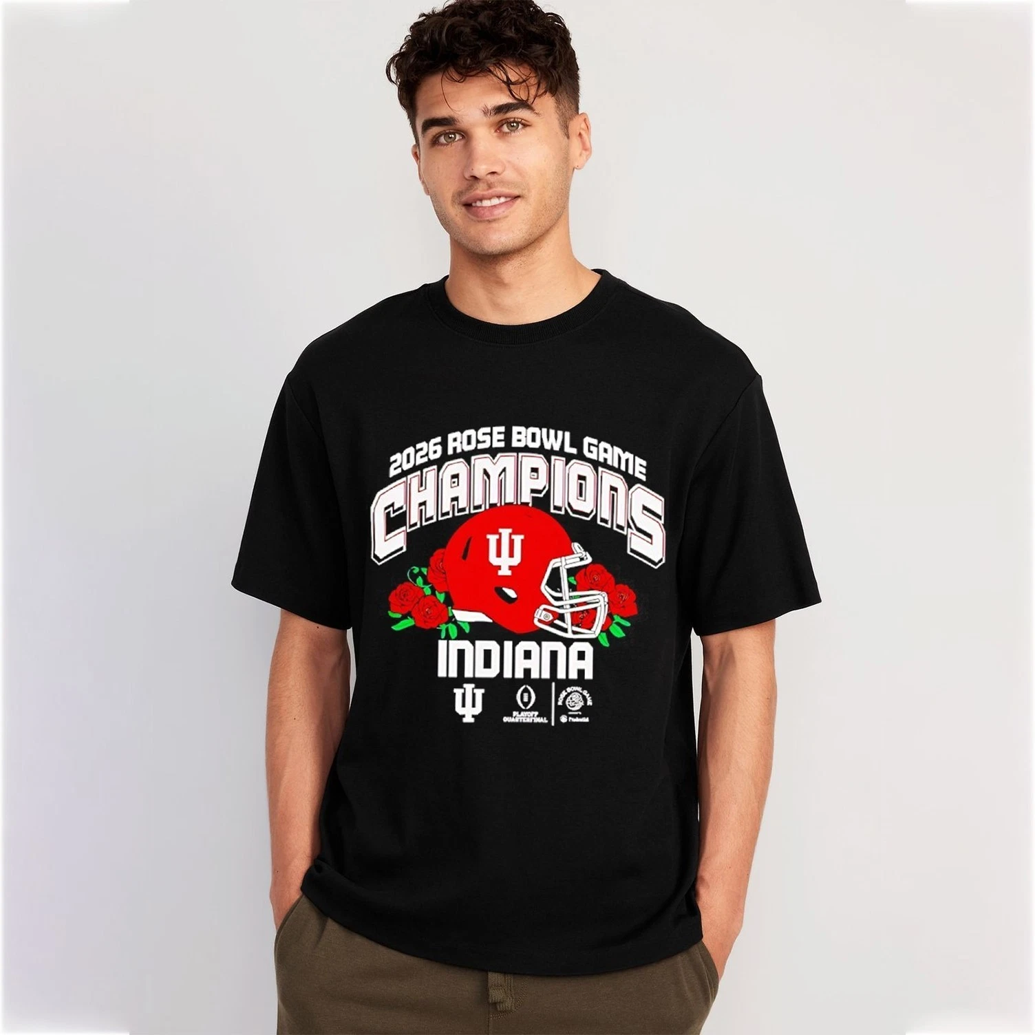 Indiana 2026 Rose Bowl Champions T-Shirt