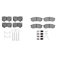 R1 Concepts Ceramic Ceramic Front & Rear Brake Pad Set