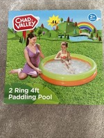 Chad Valley 2 Ring 4ft Paddling Pool