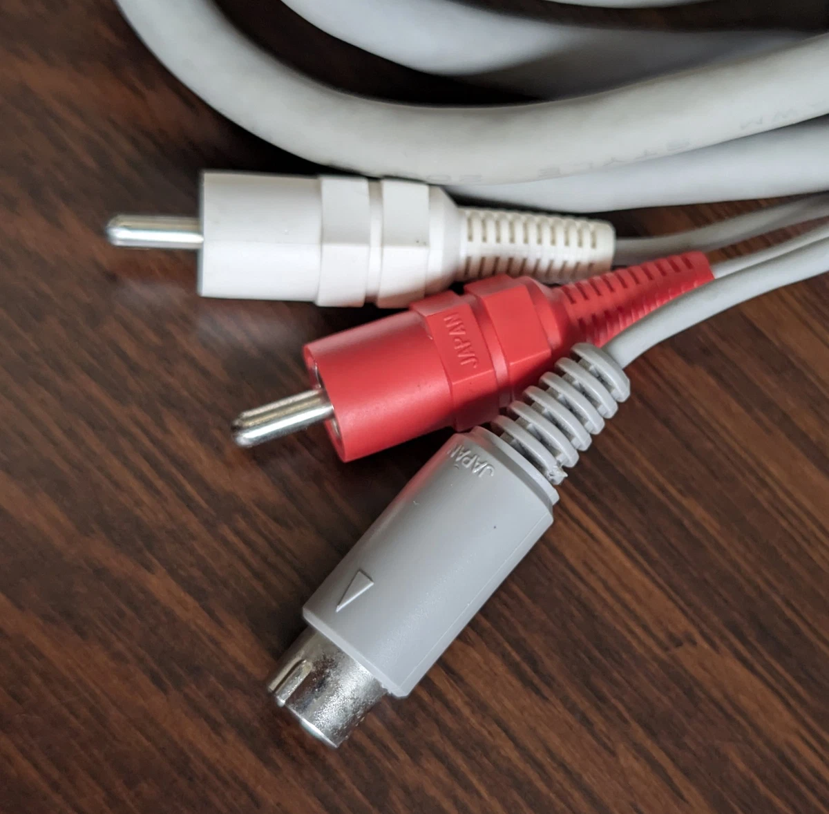 Cable de video S oficial OEM Sony PlayStation PS1 'SCPH-1100' - ¡Probado y funcionando!