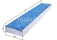 Mahle LAO 242 Innenraumfilter, Frischluftfilter FüR Ford Mondeo III Turnier (Bwy