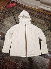 Giacca Kway Bianca per bambino Taglia 8 Anni