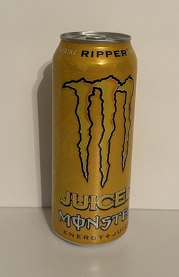 Monster Juiced Ripper Energy Drink New Full Can