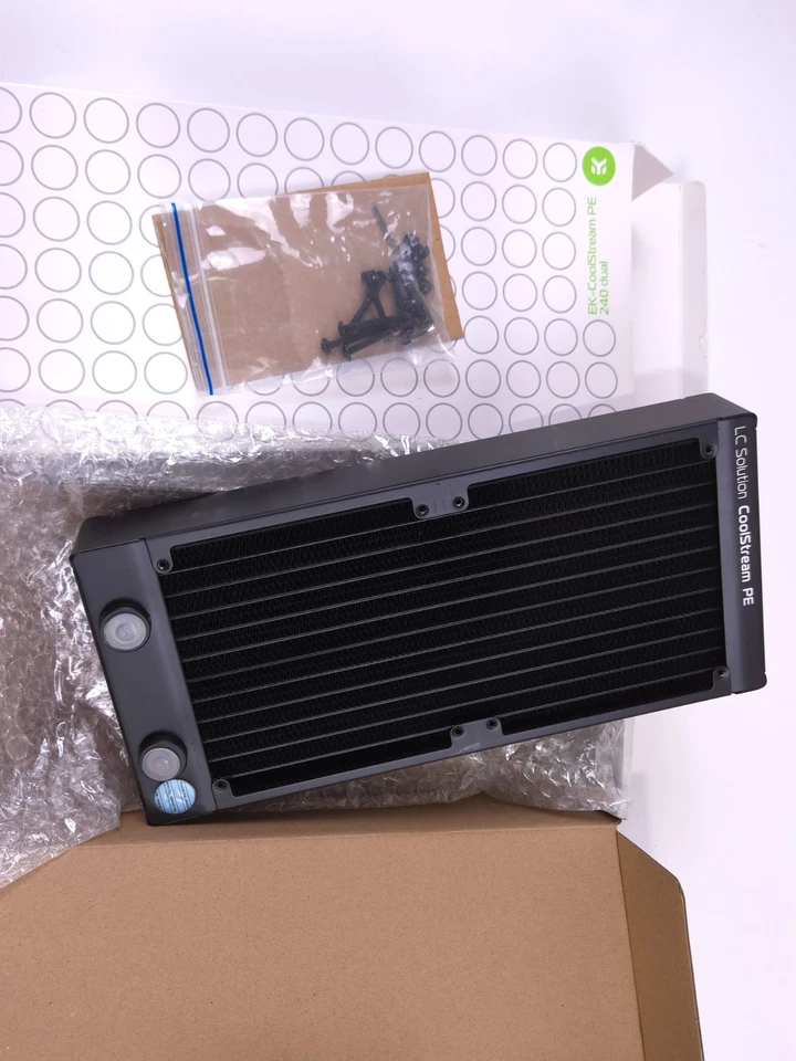 EKWB EK-CoolStream PE 240 (Doble) Radiador refrigeración por agua PC Foto 3 de 4