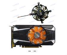 For ZOTAC GTX750 750ti Thunderbolt Plus Thunder TSI PA Graphics Card Cooling Fan