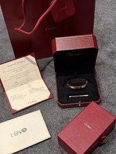 Cartier Rose Gold Love Bracelet Size 16